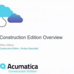 Overview of Acumatica Construction Edition